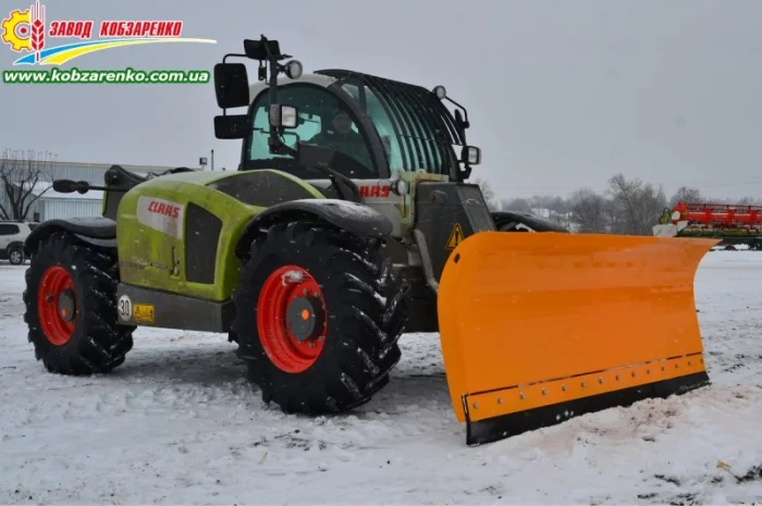 Отвал снегоуборочный к погрузчикам всех производителей Claas, Case, Manitou, Merlo, Bobcat- фото № 2