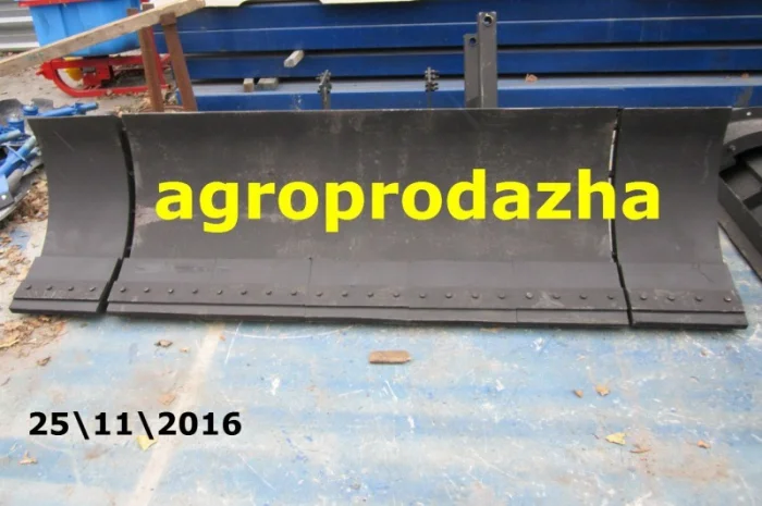 Лопата для МТЗ чистка снега (снегоуборочная, грейдер МТЗ)Зима будет суровой+снежной- фото № 4