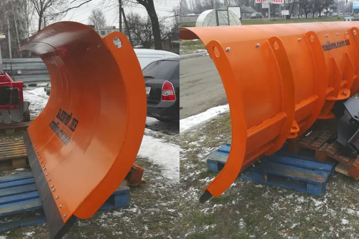 Отвал снегоуборочный на импортный трактор- фото № 1