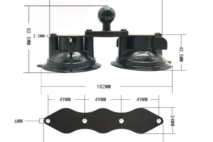 Міцне RAM кріплення, тримач агро навігаторів Trimble, Raven, Claas, Teejet- фото № 3