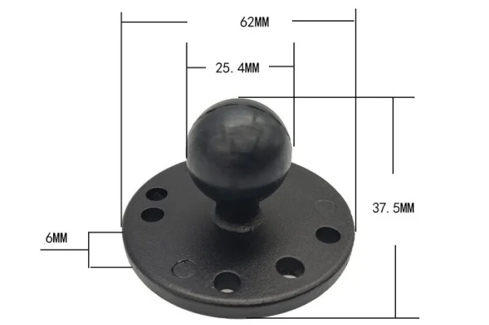 Міцне RAM кріплення, тримач агро навігаторів Trimble, Raven, Claas, Teejet- фото № 7