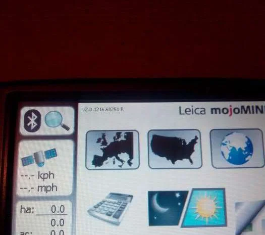 Продам монитор( дисплей, консоль к курcоуказателю, агронавигатору) Leica mojomini б/у- фото № 3