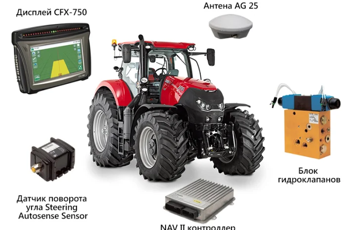 Подруливающее устройство Trimble EZ-Steer 750 - АВТОПИЛОТ- фото № 1