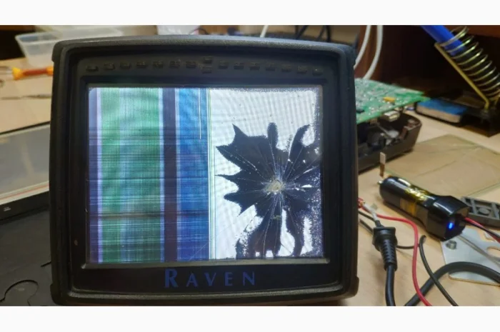 Замена сенсора(тачскрина дисплея) параллельное вождение Raven Cruizer 1 и 2, Envizio- фото № 2