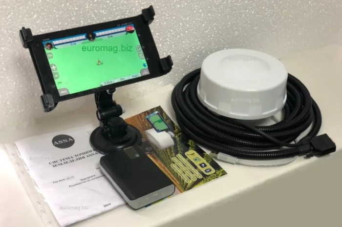 GPS навигатор, агронавигатор (курсоуказатель) для трактора ASNA- фото № 2