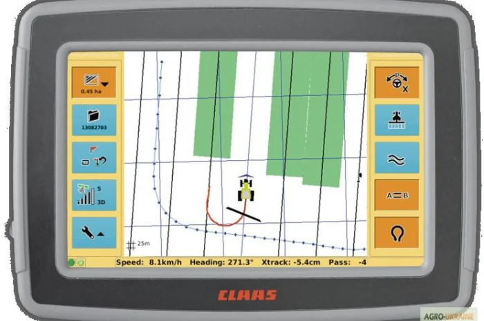 Claas GPS Copilot S7 - система параллельного вождения- фото № 1