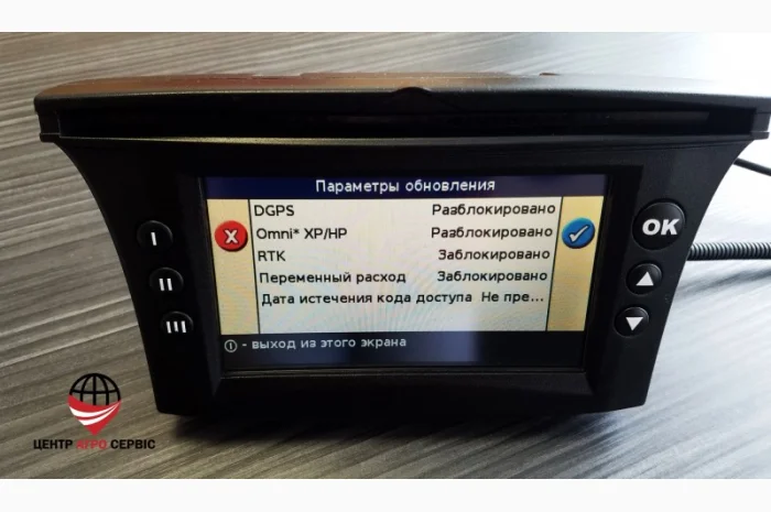Gps курсоуказатель для трактора Trimble 500, агронавигатор, система параллельного вождения- фото № 3