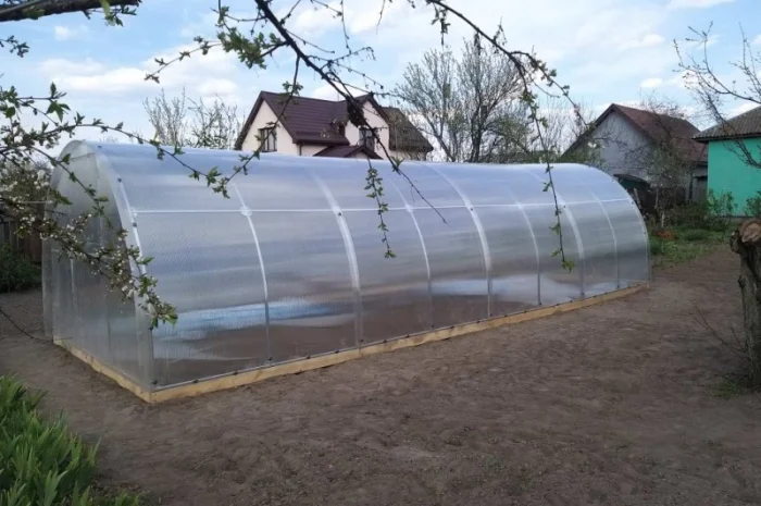 Теплица " Славяночка" с поликарбонатом.Теплица "Урожайная" с пленкой. ЗАВОД ТЕПЛИЦ- фото № 3