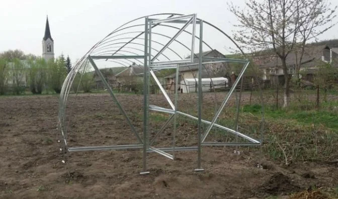 Дачные теплицы с поликарбонатом и пленкой. ЗАВОД ТЕПЛИЦЬ- фото № 7