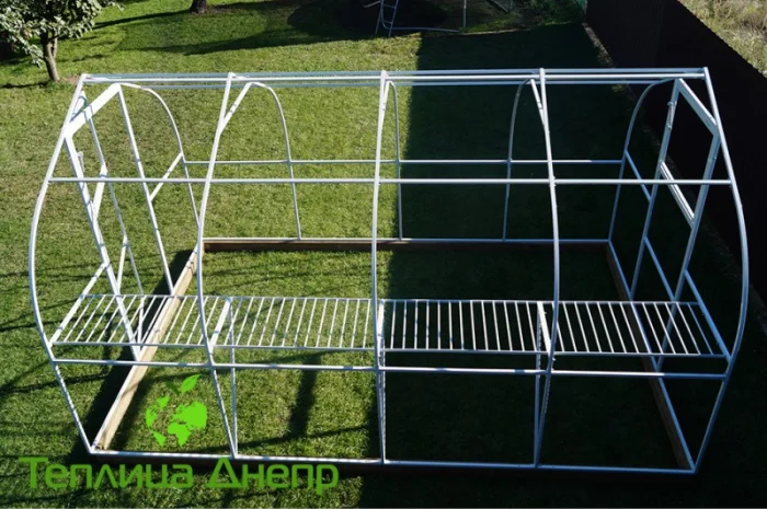 Двускатная теплица «Акцент» с поликарбонатом- фото № 5