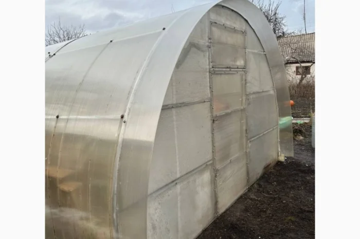 Продається готова теплиця з полікарбонату з котлом. Розмір 4м х 8м- фото № 5