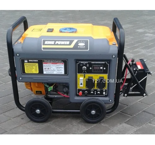 Генератор King Power KP5500EKP-I бензиновый со стартером 3, 3 кВт- фото № 2