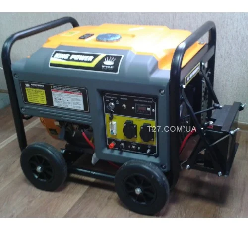 Генератор King Power KP7500EKP-I бензиновый со стартером 6 кВт- фото № 4
