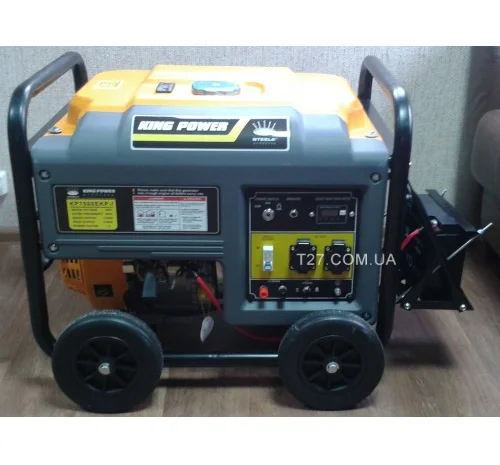 Генератор King Power KP7500EKP-I бензиновый со стартером 6 кВт- фото № 5