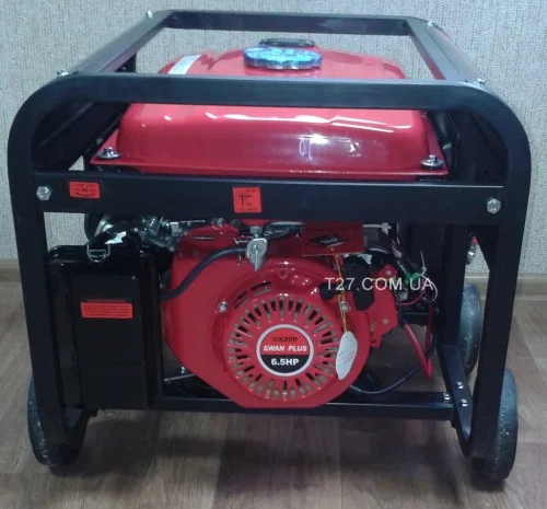 Генератор Swan Plus SW4500EWS-I бензиновый со стартером 2.8 кВт- фото № 4