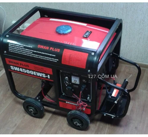 Генератор Swan Plus SW4500EWS-I бензиновый со стартером 2.8 кВт- фото № 5