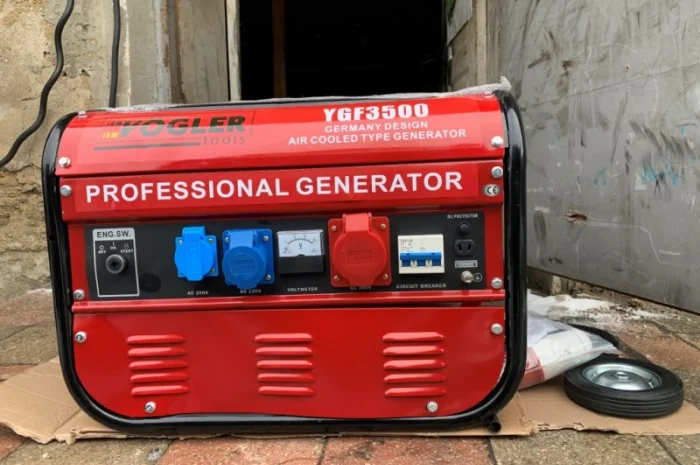 Електрогенератор 3 фазы, на 3.5 кВт Vogler YGF 3500- фото № 3