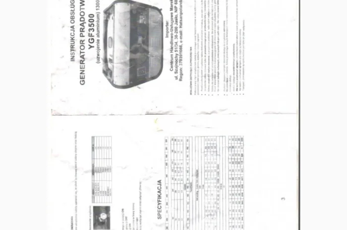 Електрогенератор 3 фазы, на 3.5 кВт Vogler YGF 3500- фото № 9