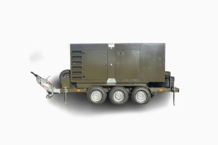 Мобільний дизельгенератор CUMMINS M 70D (70 КВт) на колісному шасі- фото № 1