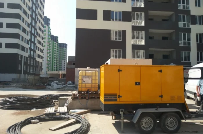 Аренда генератора на дизельном топливе 100 кВт SDMO- фото № 2