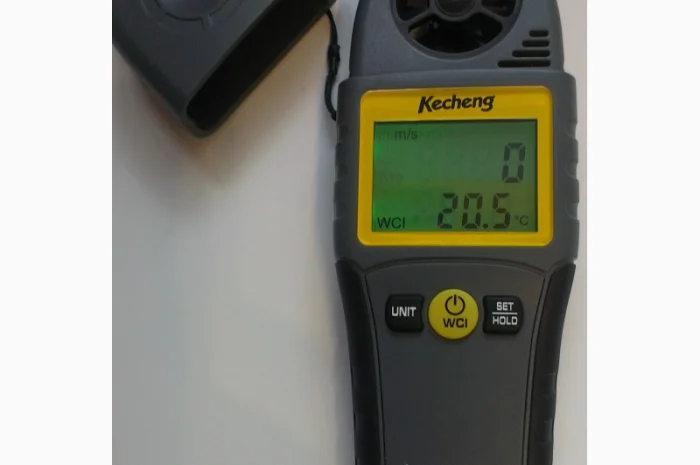 Цифровой анемометр Kecheng SR5280A ( КС-280А ) 0.4 30.0m/s;  0 C 50 C- фото № 2