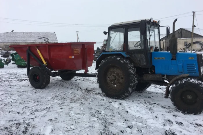 Полуприцеп самосвальный НТС-5- фото № 1