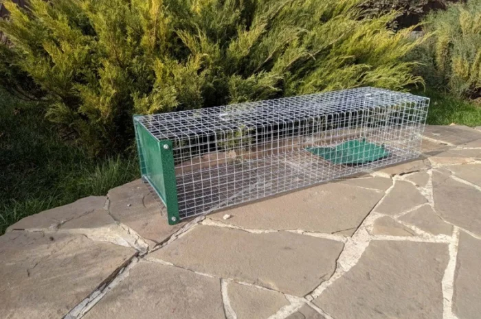 Живоловушка на кота. Метровая живоловка. Котоловка c педалью. Суперкотоловушка- фото № 3