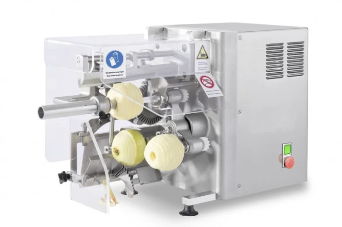 Машина для очистки, нарезания, удаления сердцевины яблок 70-100 кг/час- фото № 1