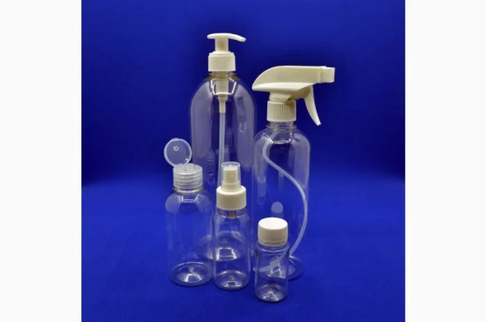 Флакони. Пляшки з кришкою, дозатором, тригером, розпилювачем- фото № 1