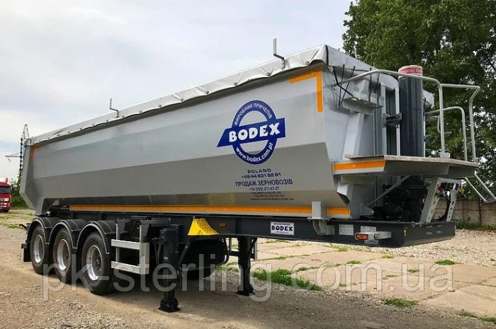 Тент ПВХ на полуприцеп зерновоз под заказ с фурнитурой от Производителя- фото № 6