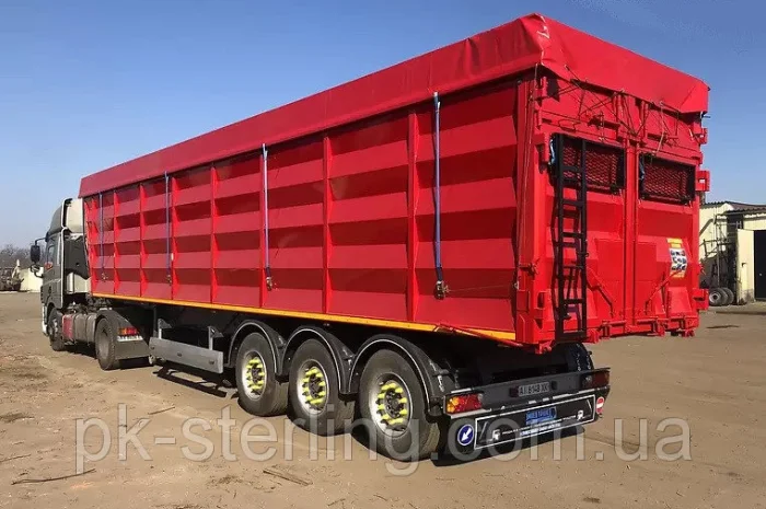 Тент ПВХ на полуприцеп-щебневоз, самосвал, зерновоз из ткани пвх Германия- фото № 6