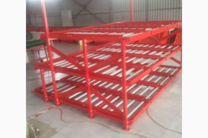 Гравитационный стеллаж- фото № 1