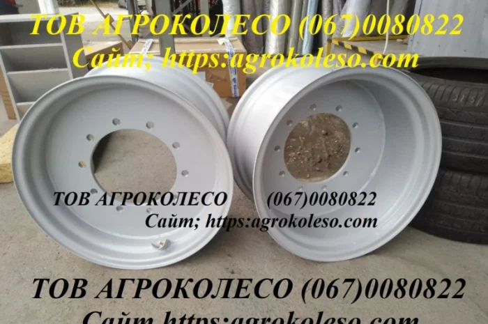 Диски JCB, Komatsu, Manitou, Case, Bobcat, МТЗ, T-150, Полесье, Дон- фото № 1
