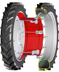 Диск колесный W12x46 под шину 380/90-46, 340/85-46, 14, 9-46- фото № 1