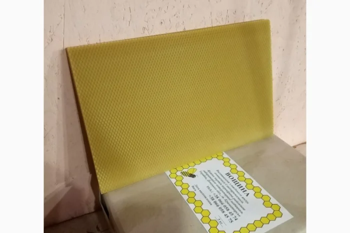 Продам вощину з натурального воску- фото № 1