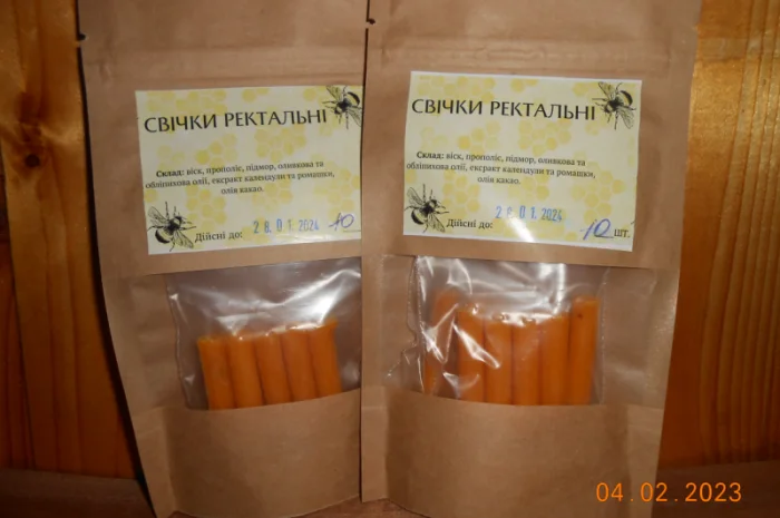 Ректальные свечи для здоровья- фото № 1