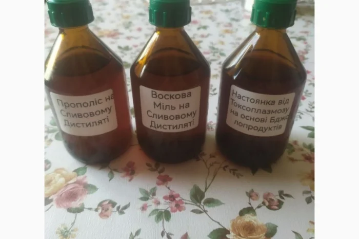 Прополіс, Пилок, Воскова Міль, Бджолиний Підмор, ПЖВМ- фото № 1