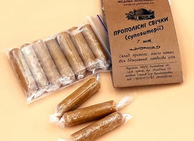 Прополісні свічки- фото № 1
