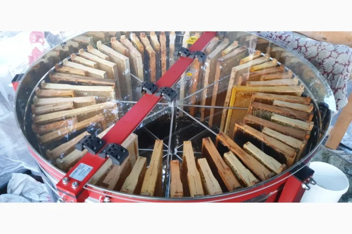 Медогонка нержавійка Łysoń на 56 рамок- фото № 1