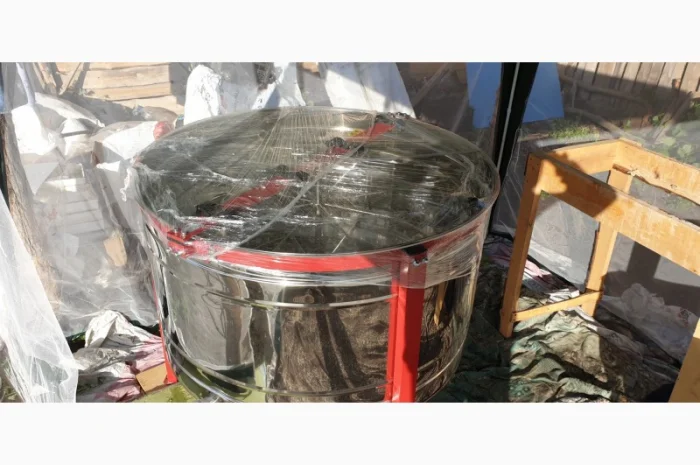 Медогонка нержавійка Łysoń на 56 рамок- фото № 2