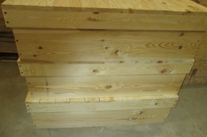 Продам улей-лежак на 22 рамки з сосни- фото № 3