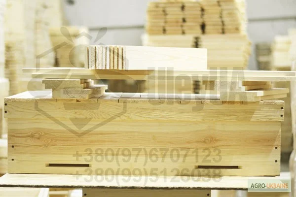 Вулики Дадан Лежак – на 20, 22 и 24 рамки- фото № 3