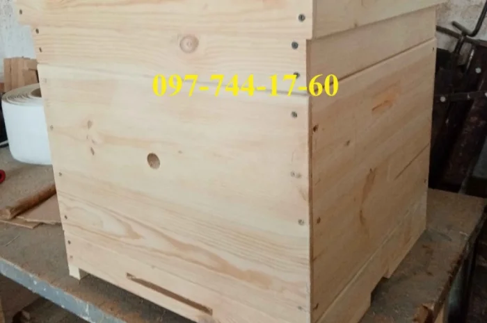 Вулики Рута та Дадан (10 і 12 рамок) — клеєні в шпунт на водостійкому клеї- фото № 8