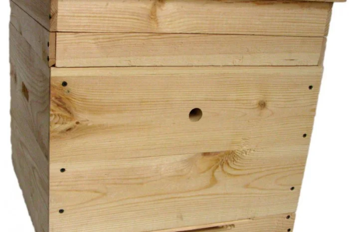 Улей Дадан на 10 рамок, однокорпусный, з комплектуючими деталями- фото № 1