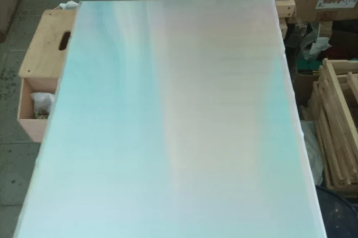 Алюмінієвий лист 557×720 мм для оббивки дахів вуликів- фото № 1