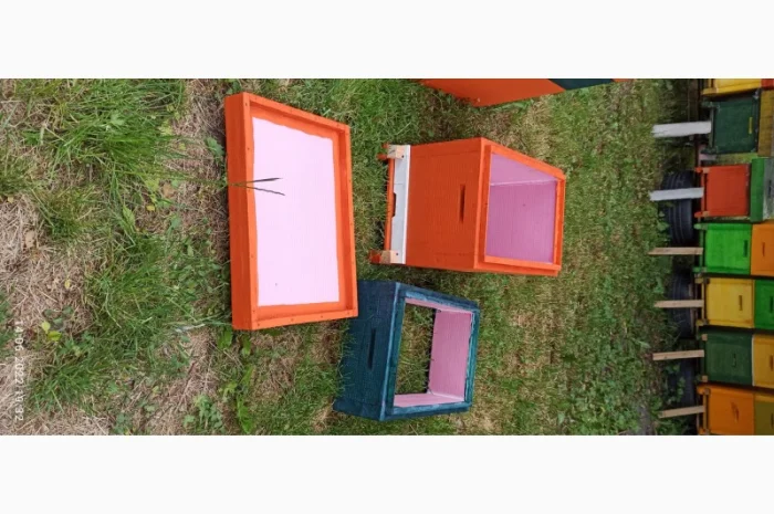 Вулик Дадан ППУ на 8 рамок з дном, магазином та дахом- фото № 3