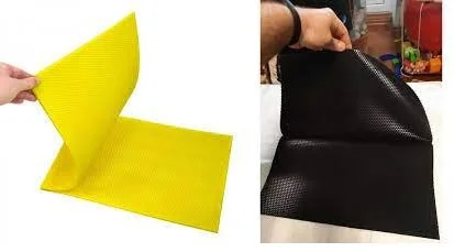 Матрица для изготовления вощины путём прокатки (вальцы, пчёлы, вощина)- фото № 1