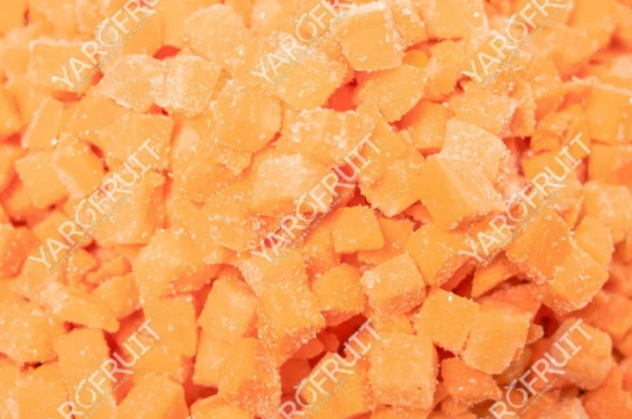 Заморожена морква кубик- фото № 1