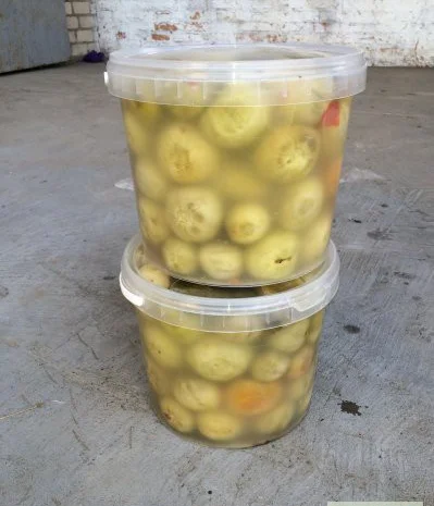 Соленый помидор зеленый- фото № 1