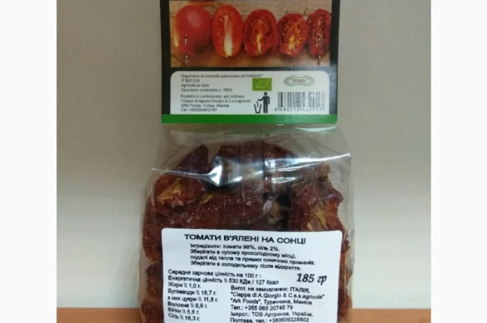 Томати вялені фасовані- фото № 5